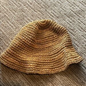 Straw Bucket Hat
